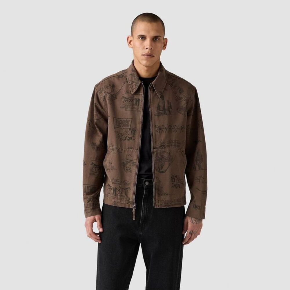 Levi's Men's Polk Trucker Jacket - Brown XL